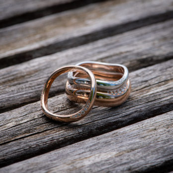 Bague en or, création d'Emily Gargantini, Chania
